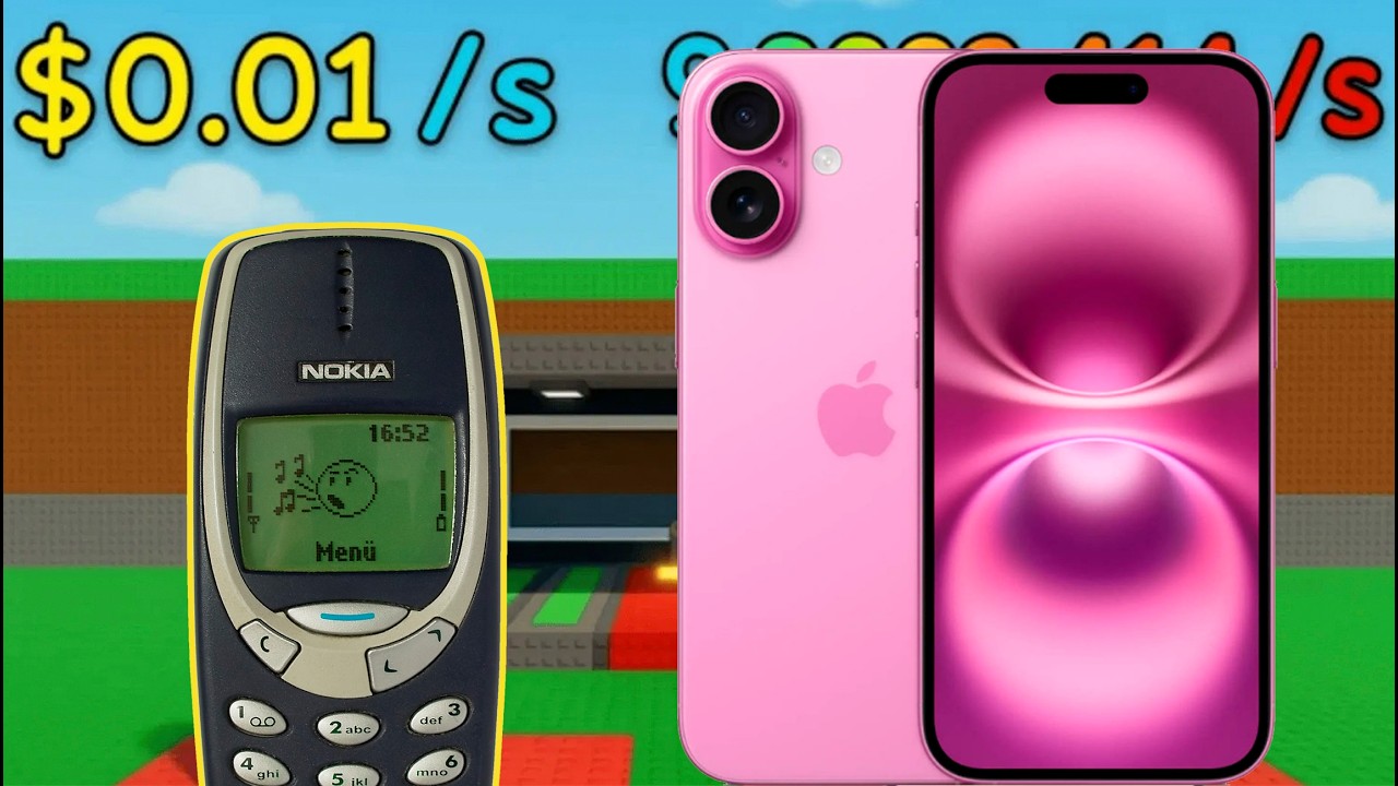 Apple iPhone 16🤯📱Roblox Steal a Phone 18🤯📱
