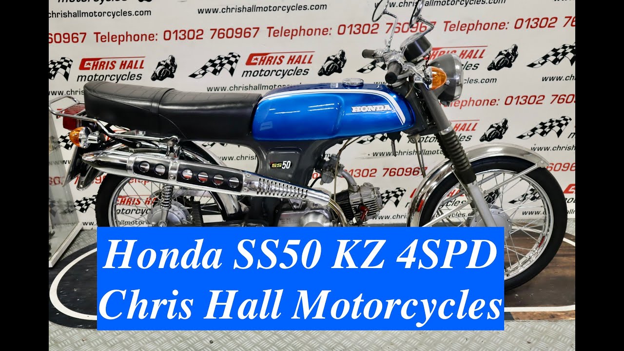 1974 Honda SS50 KZ, 4 Speed @chrishallmotorcycles