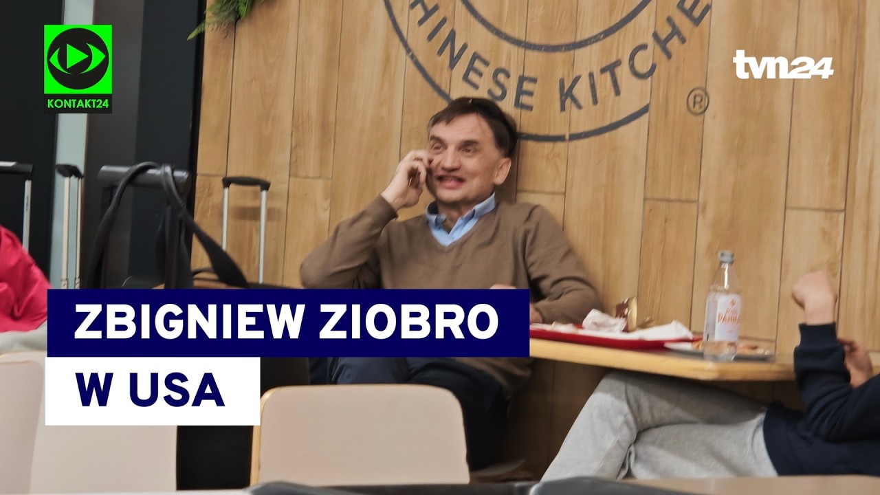 Zbigniew Ziobro w USA. 