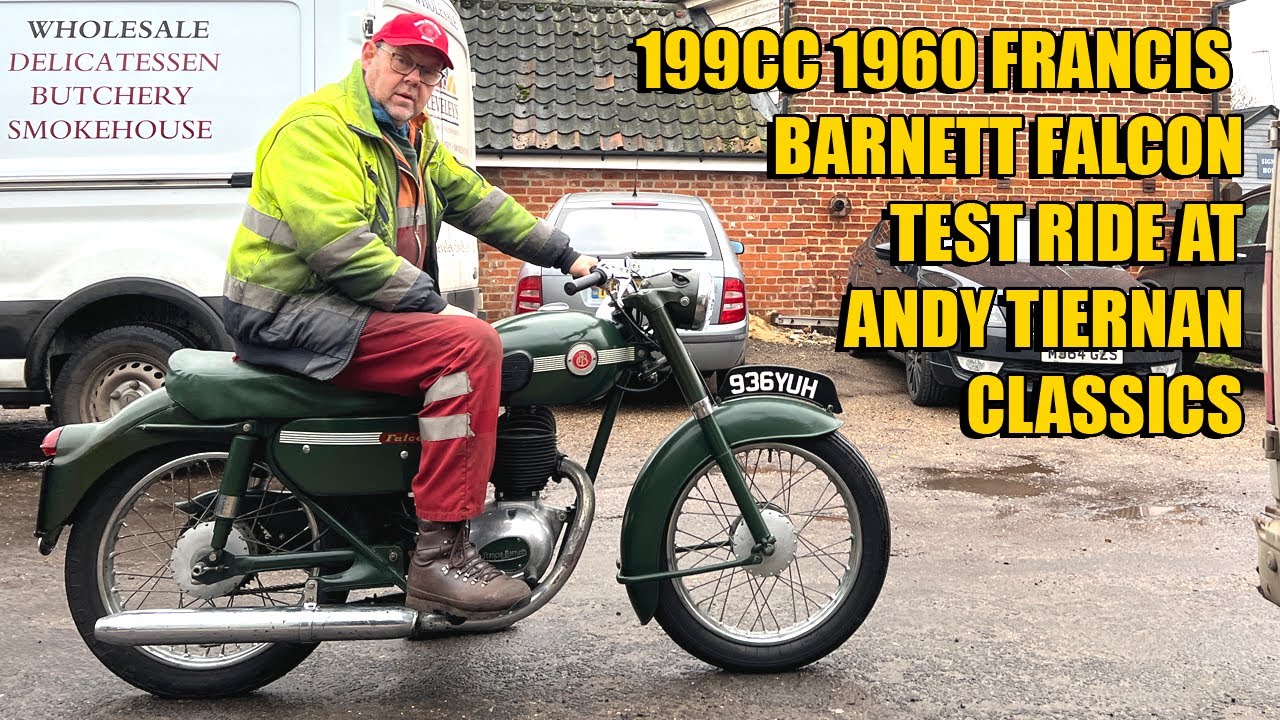 1960 Francis Barnett Falcon 87 200cc at Andy Tiernan Classics #09455FRT