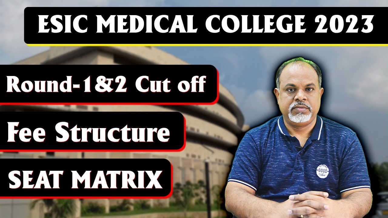 ESIC Medical Colleges Round-1 Cut-off 2023 | #esiccutoff #mcccounselling