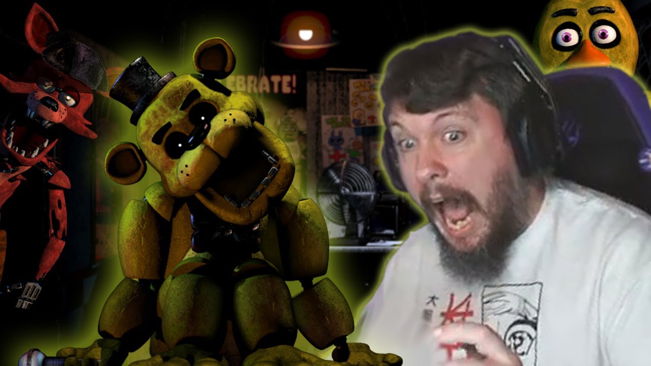 IS THAT GOLDEN FREDDY?! - Five Night's At Freddy's First Ever Playthrough