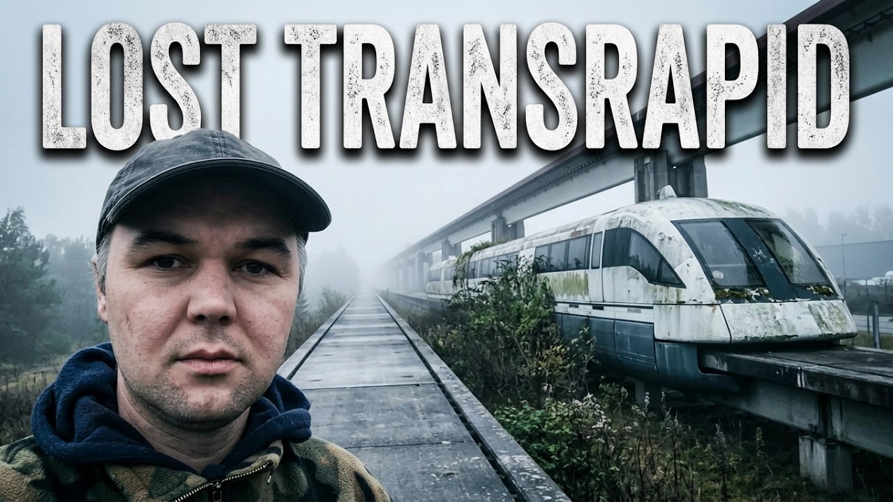 Der Transrapid / Magnetschwebebahn im Dornröschenschlaf #maglevtrain