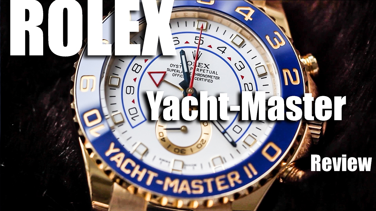 Rolex Yacht-Master II Yellow Gold Review