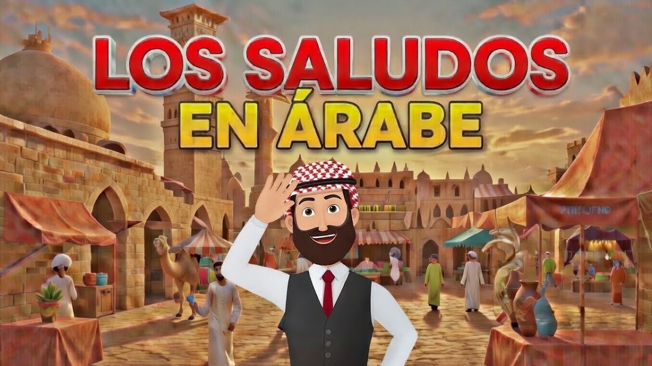 LOS SALUDOS EN ÁRABE FORMAL CON UNA MANERA FÁCIL-(L3) التحيات في اللغة العربية بأسهل طريقة ممكنة