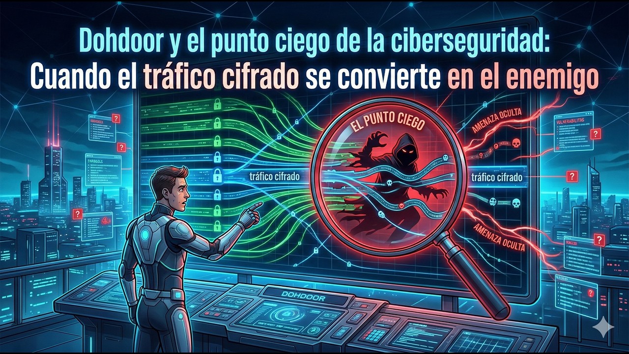 Dohdoor y el punto ciego de la ciberseguridad: Cuando el tráfico cifrado se convierte en el enemigo