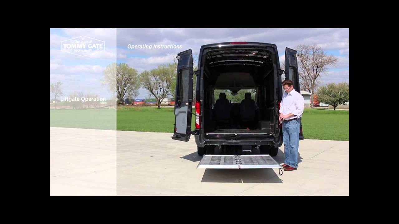 Tommy Gate Cantilever Series for Ford Transit