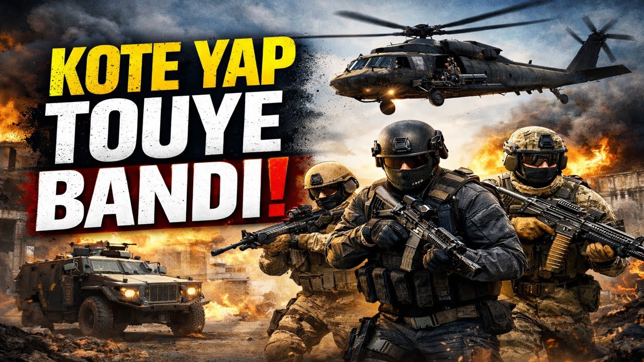 Operasyon cho kont bandi yo – detay yo.anpil nan yo mouri