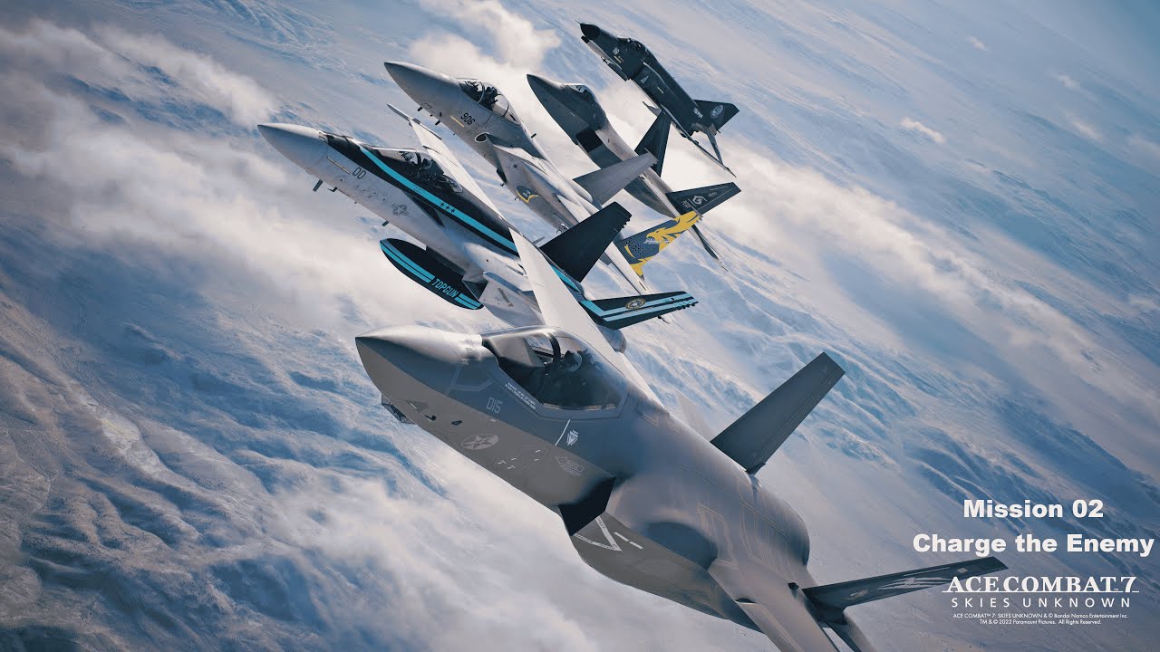 Mission 02 [Charge the Enemy] - Ace Combat 7: Skies Unknown