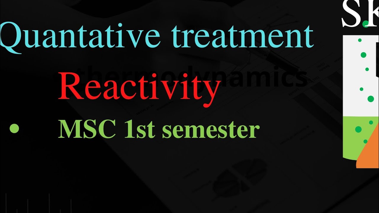 quantitative treatment and reactivity msc pre aromatic electrophilic substitutions 1 semester
