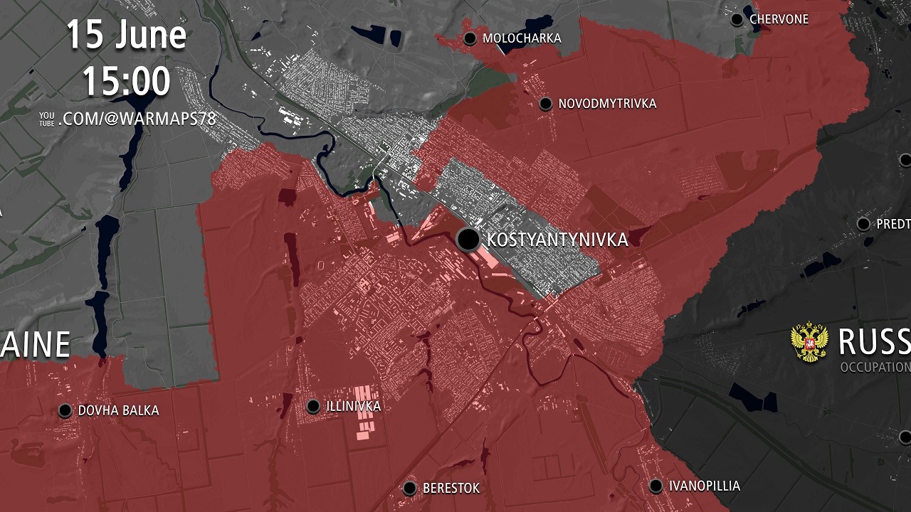 Russian Invasion of Ukraine: Kostyantynivka Offensive - Every Day [NOV 15 - JUN 15 2026]