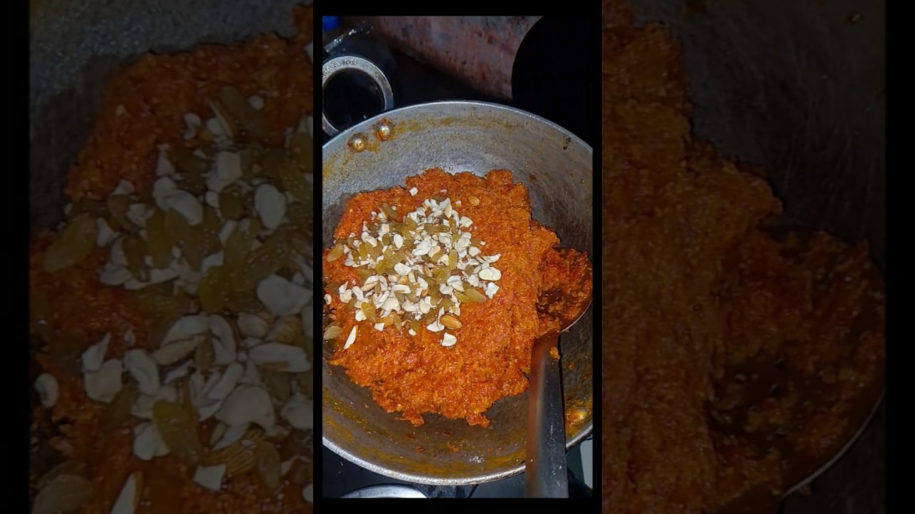 Easy Gajar ka halwa at home