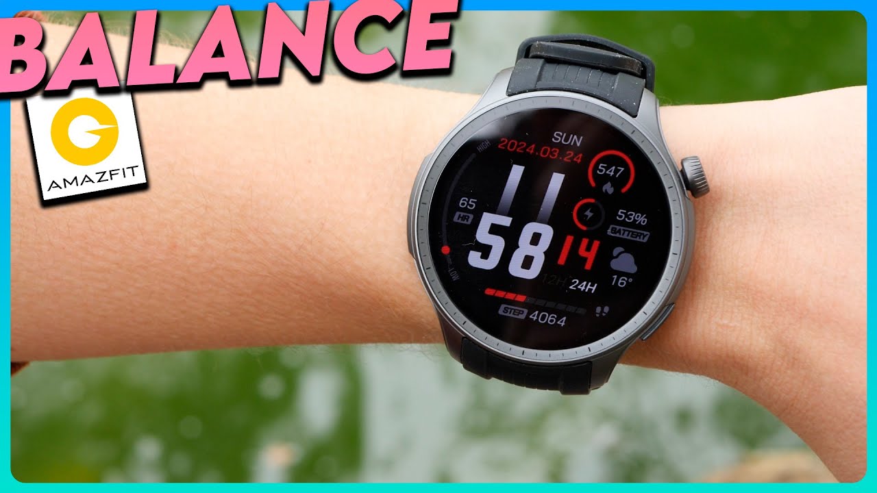 Amazfit Balance el WATCH QUÉ ESTABAS BUSCANDO ¡14 días BATERÍA!