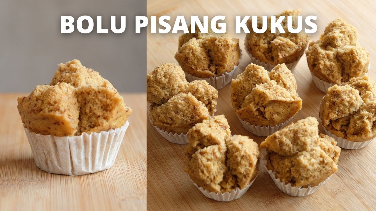 TANPA MIXER & OVEN! BOLU KUKUS PISANG PASTI MEKAR!