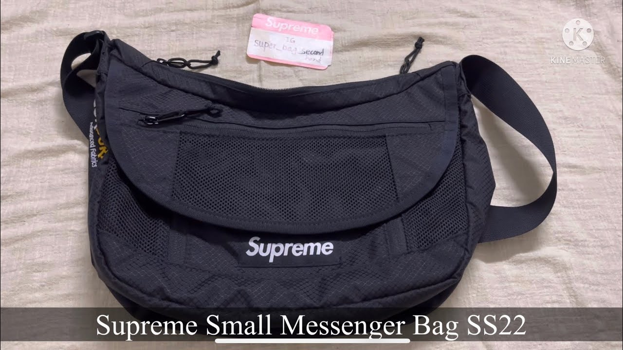 Supreme Small Messenger Bag SS22 [review]