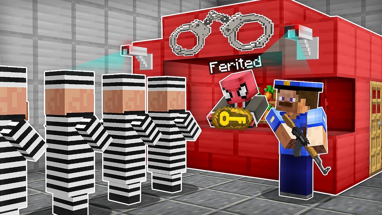 HAPİSTEN KAÇMALARINA YARDIM ETTİM - Minecraft