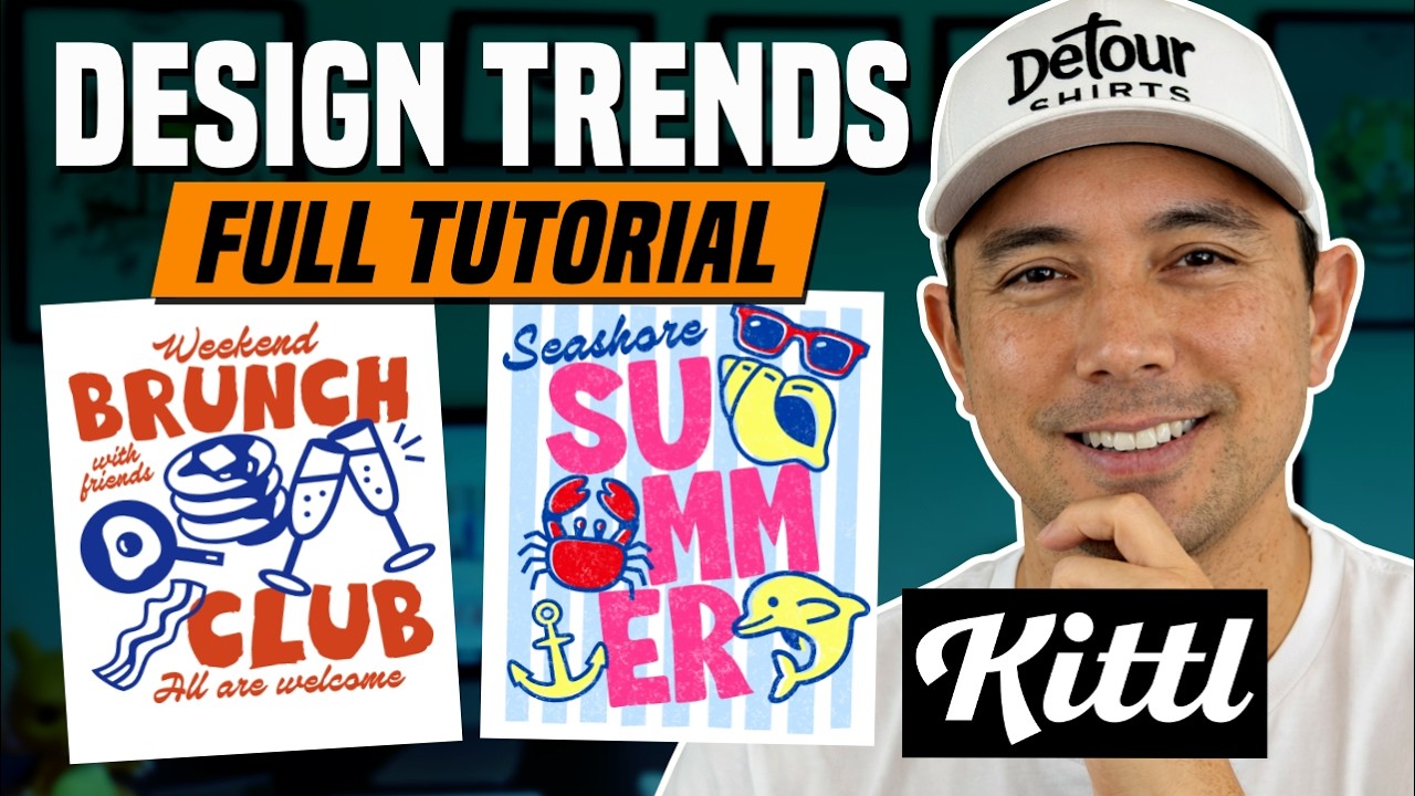 How To Recreate Best-Selling Etsy T-Shirt Styles in Kittl