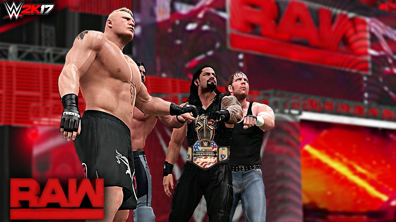 WWE 2K17 Custom Story - WTF The Shield Returns Raw 2017 ft. Fake Shield, Lesnar, Ellsworth - PART 6