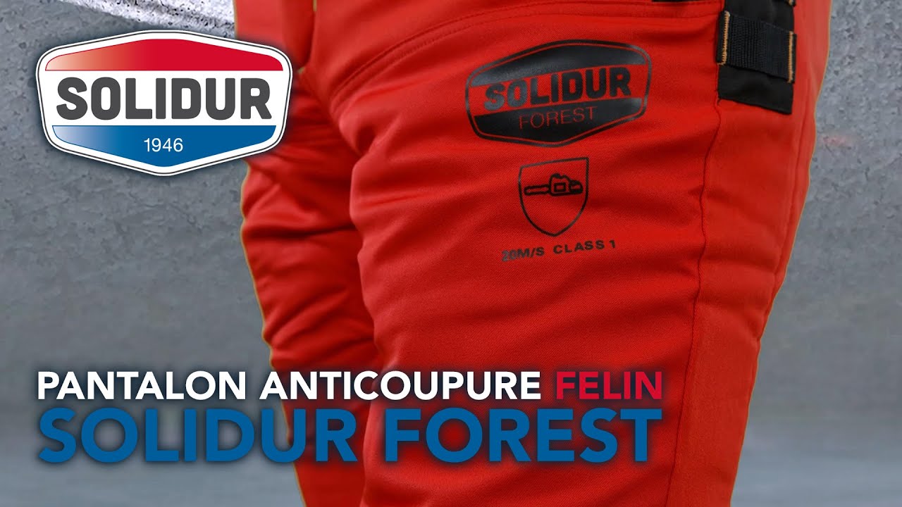 Pantalon anti-coupure Félin Solidur Classe 1 | Le Besson