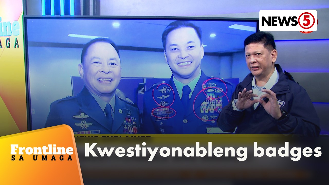 News Explained: Questionable badges | Frontline Sa umaga