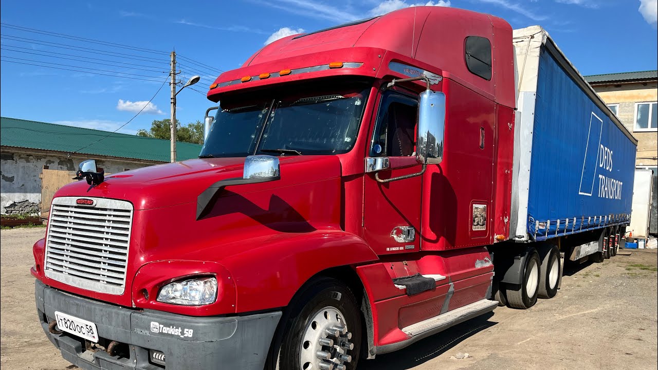 Freightliner Century💥 SCHMITZ все тормоза стёр
