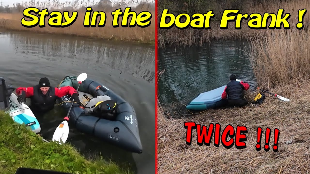 The BANNED Area of Pocklington Canal - Inflatable Kayaking Gumotex Twist