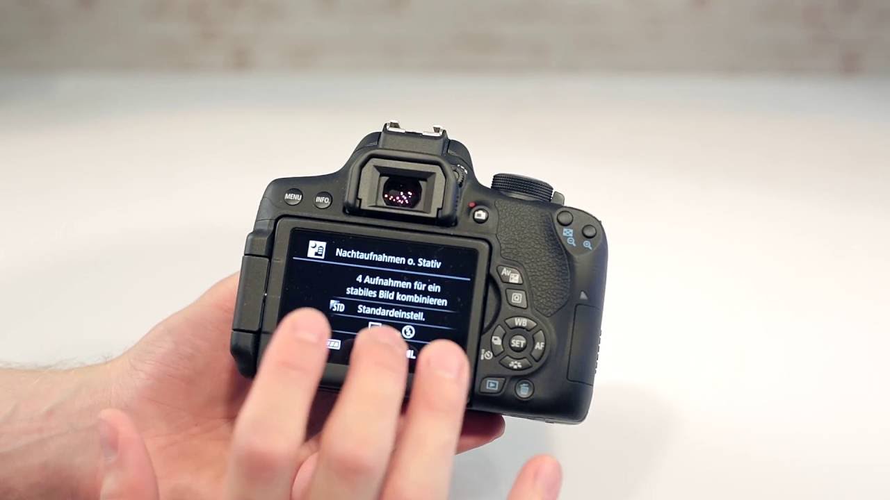 Canon EOS 750D Tutorial - Kapitel 3.0