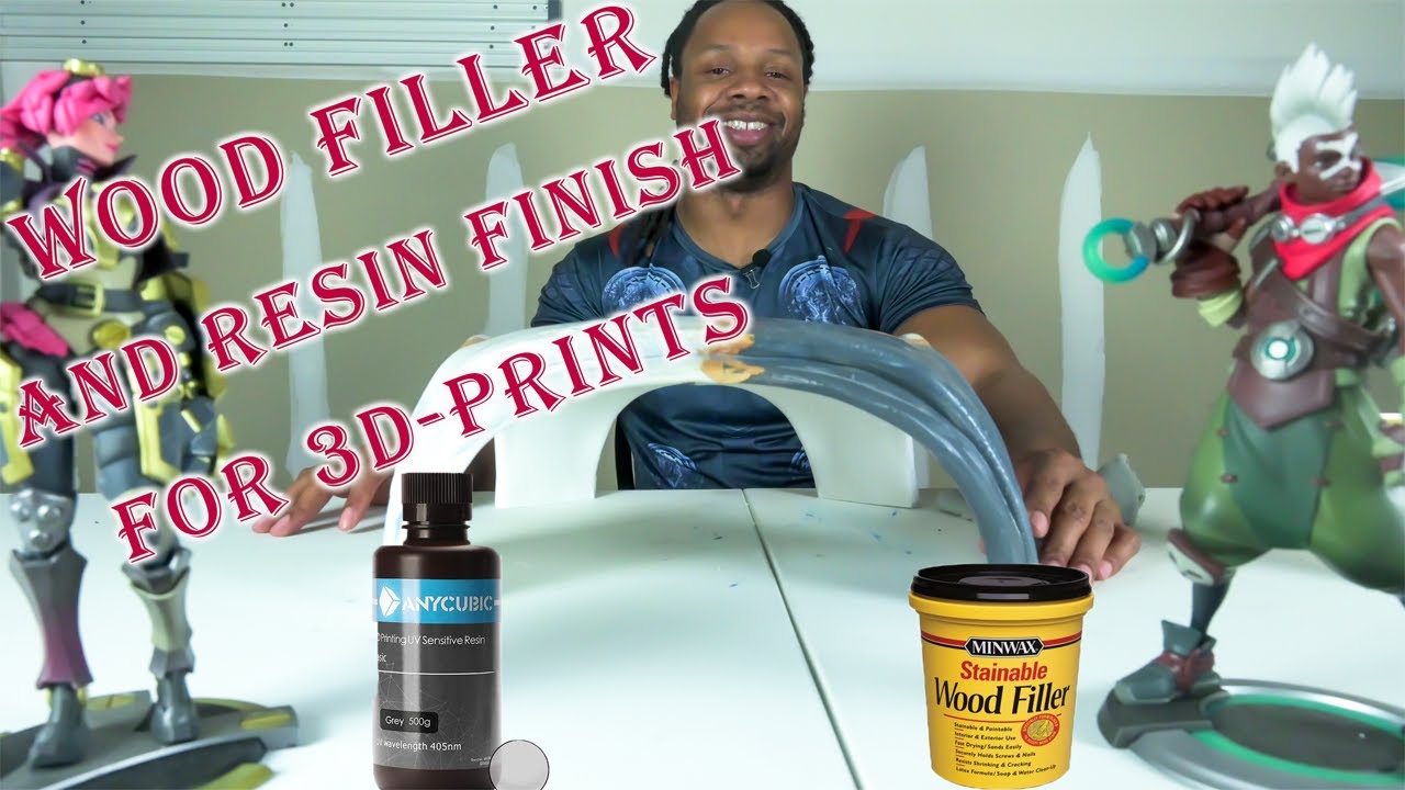 Using Wood Filler And Resin To Smooth 3D-Printed Cosplay Parts
