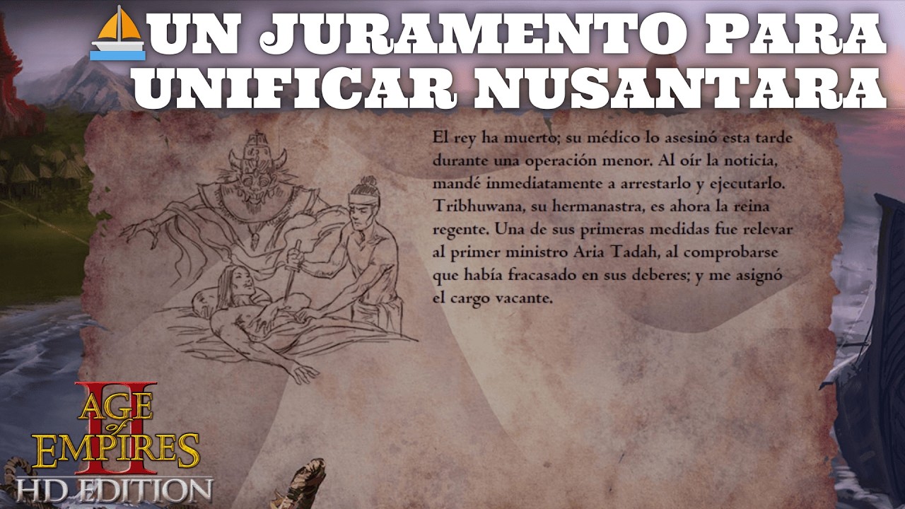 ⛵El Ascenso De Los Rajas:Gayamada-Un Juramento Para Unificar Nusantara|AoE II HD-CampañaenVivo[Ep.3]