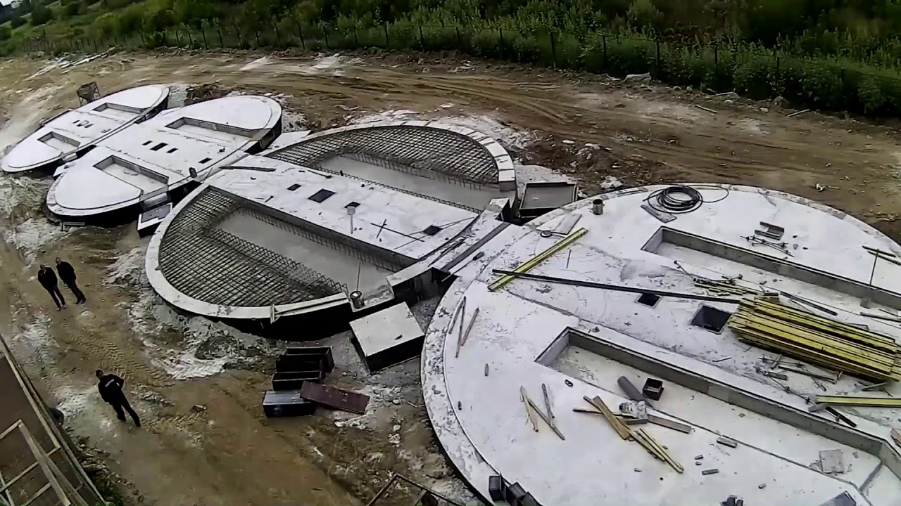 Строительство силосных банок на Бердичевском элеваторе