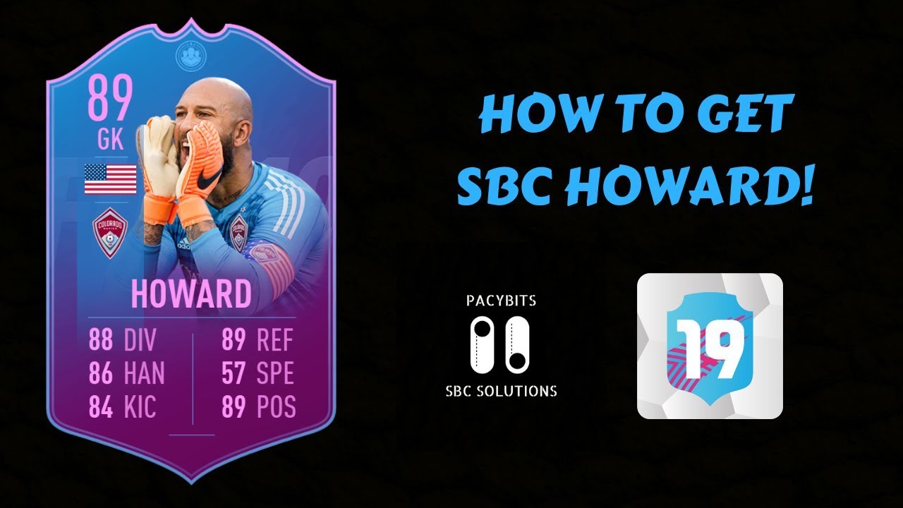 HOW TO GET PREMIUM SBC TIM HOWARD!- FUT 19 Pack Opener & Draft