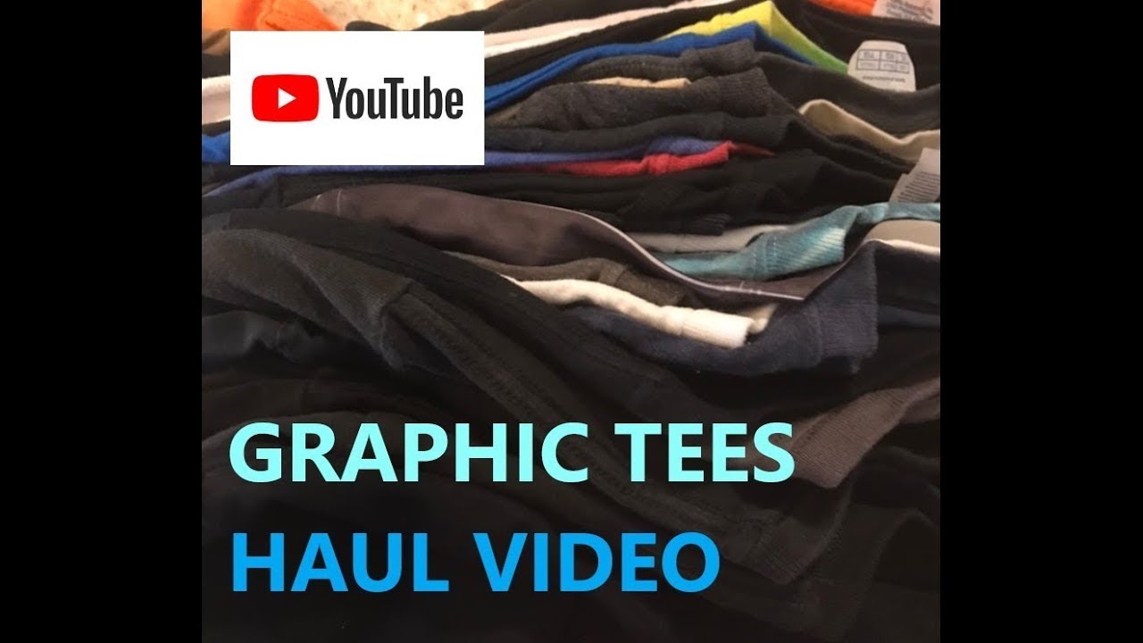 New Picks! 2/26 Graphic Tees Haul Thrift Store Finds Shirts 