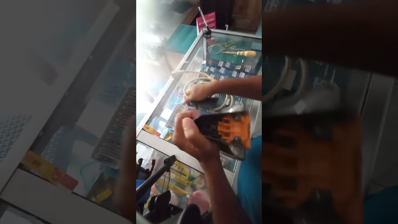 Servis setrika ganti kabel mudah sekali