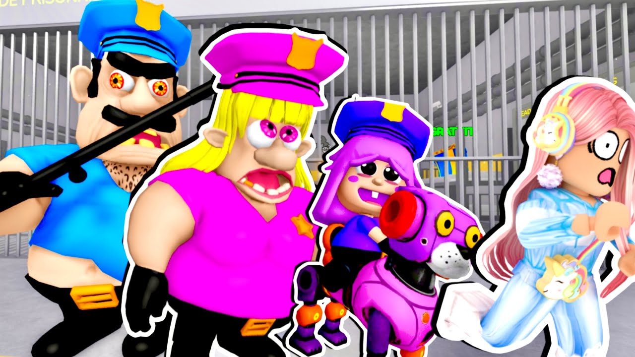 ÉCHAPPER À LA FAMILLE DIABOLIQUE DE BRUNO DANS ROBLOX! ESCAPE BRUNO'S FAMILY PRISON RUN