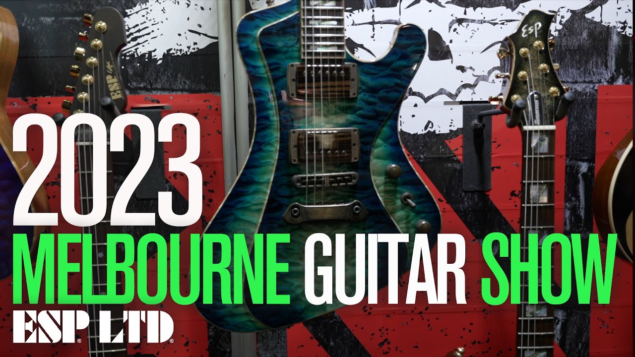 ESP Guitars Australia at the 2023 Melbourne Guitar Show