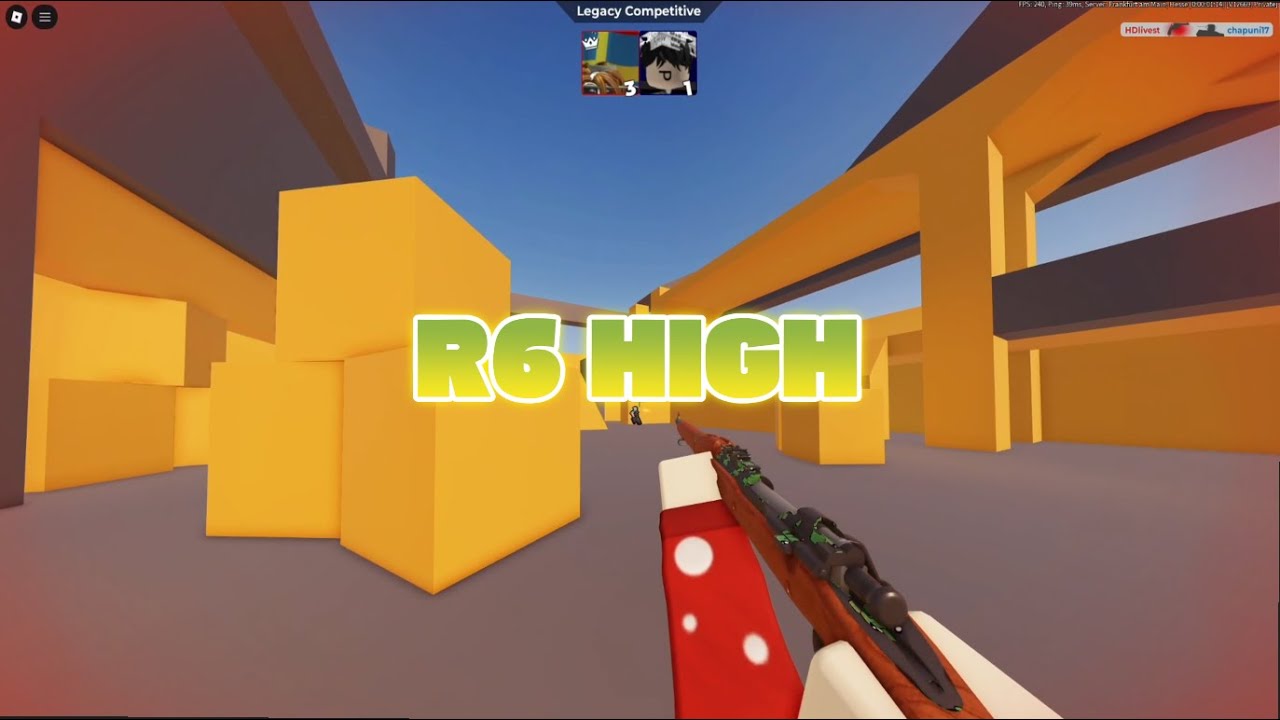R6 High (roblox arsenal montage)