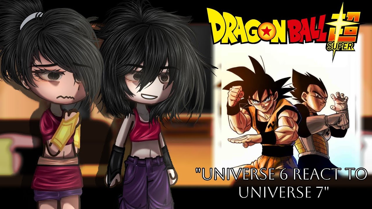 Universe 6 Reacts to Universe 7 | Goku & Vegeta | Dragon ball Reacts | Gacha Tiktok