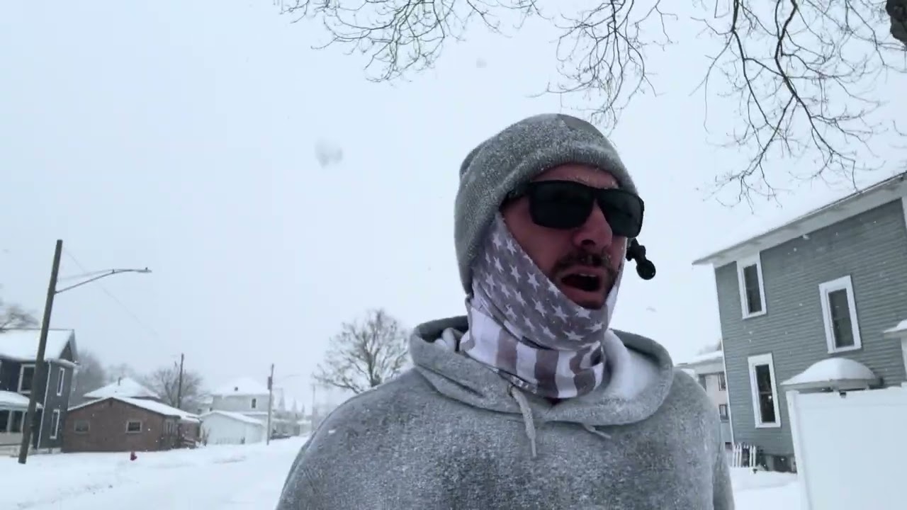Day 9! Forever running in the snow!