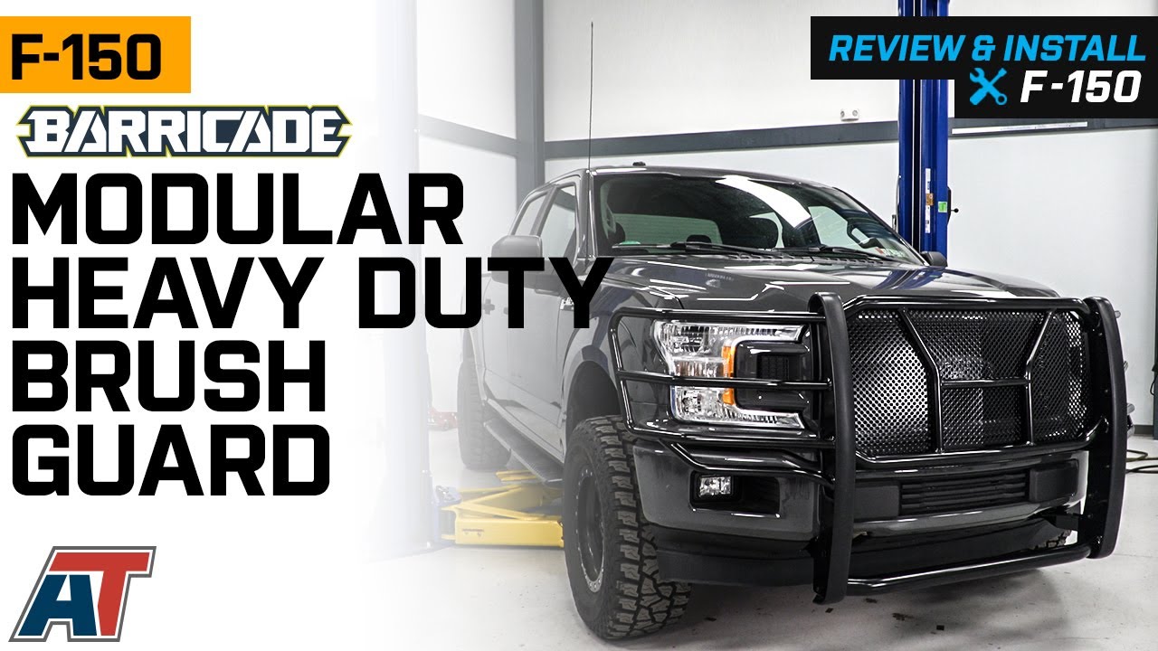 2015-2020 F-150 Barricade Modular Extreme Heavy Duty Brush Guard Review & Install
