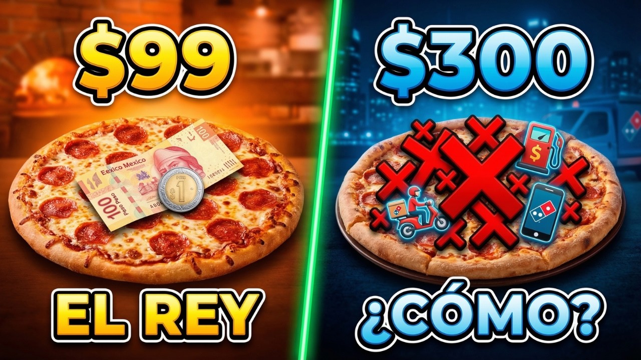 ¿Por qué la Pizza de $99 está GANANDO Little Caesars vs Domino's (La Verdad)