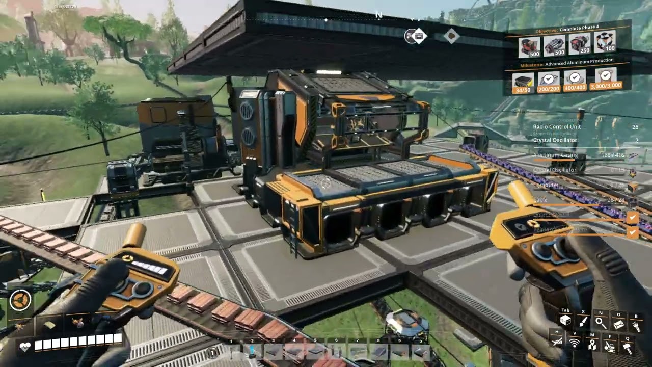 Satisfactory 1.0 - Tech Tier 8: Advanced Aluminum Production