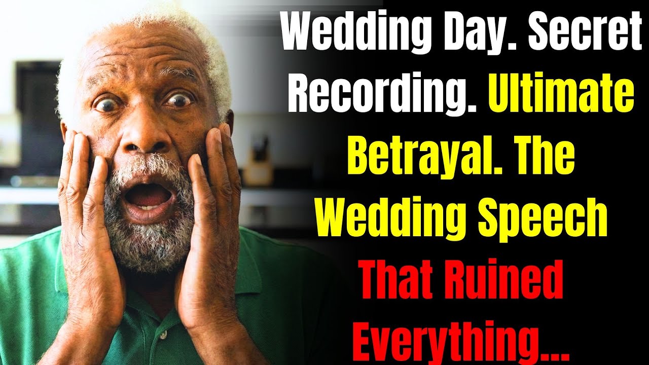 Wedding Day. Hidden Recording. Ultimate Betrayal. The Wedding Speech That Destroyed...