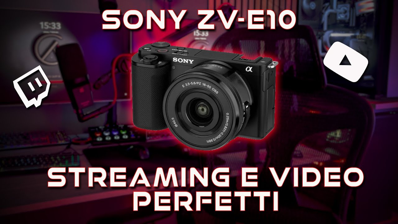 Miglior setting Sony ZV-E10 per streaming (PP HLG 1)