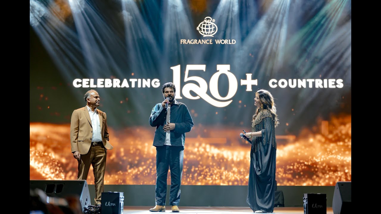 FRAGRANCE WORLD CELEBRATING 150+ COUNTRIES | POLAND MOOSA | DUBAI EXPO CITY | MAMMOOTTY