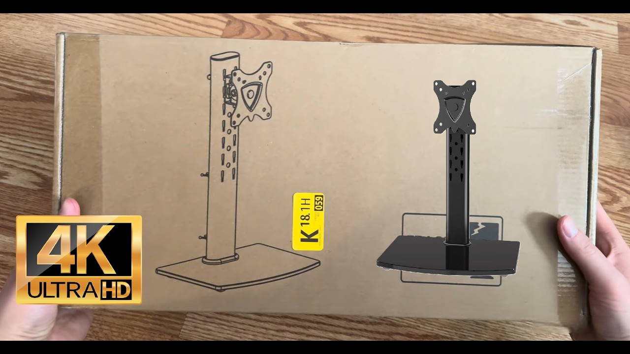 Unboxing MOUNT PRO Single Monitor Stand (4K )