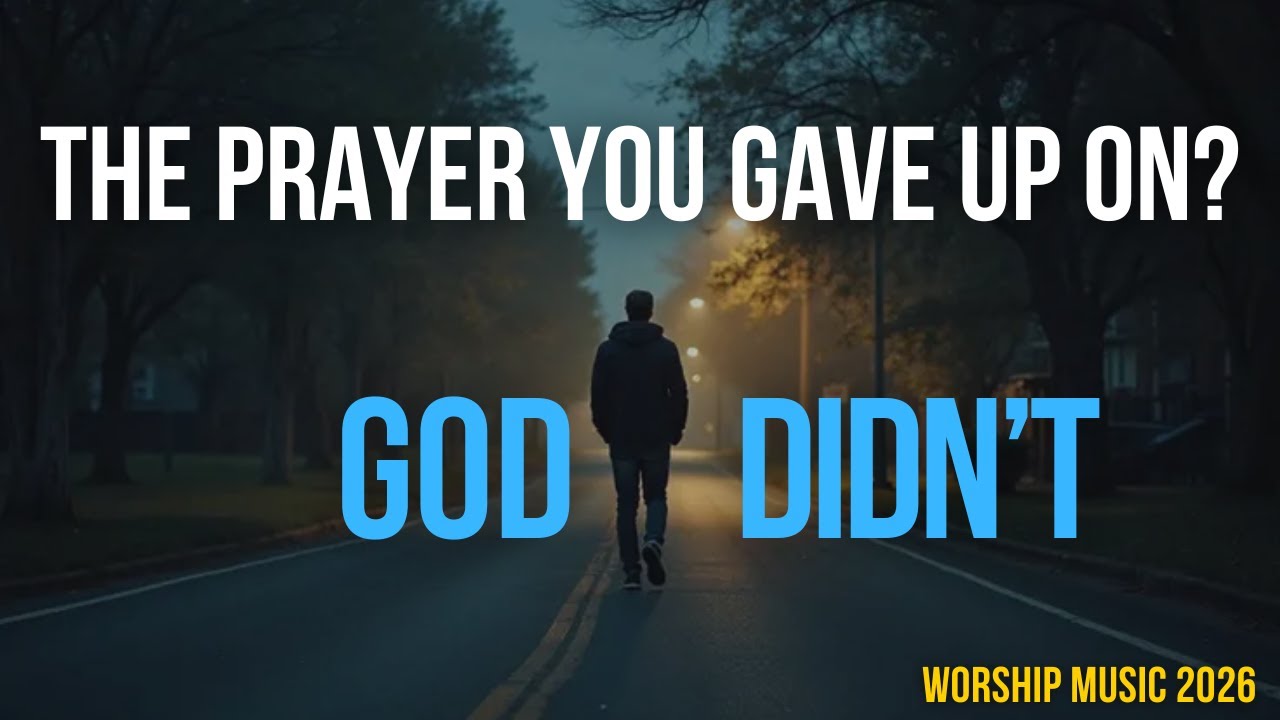 UNANSWERED NO MORE | He heard the prayer you stopped praying - New Gospel 2026