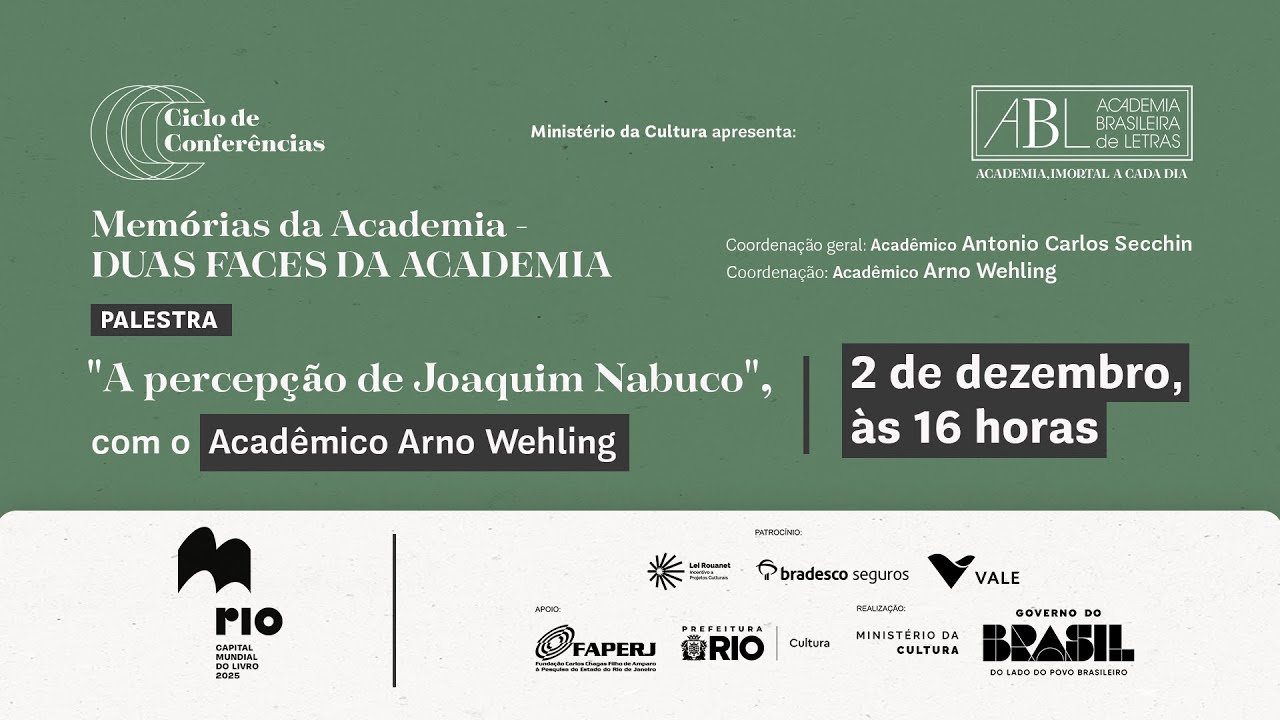 A percepção de Joaquim Nabuco