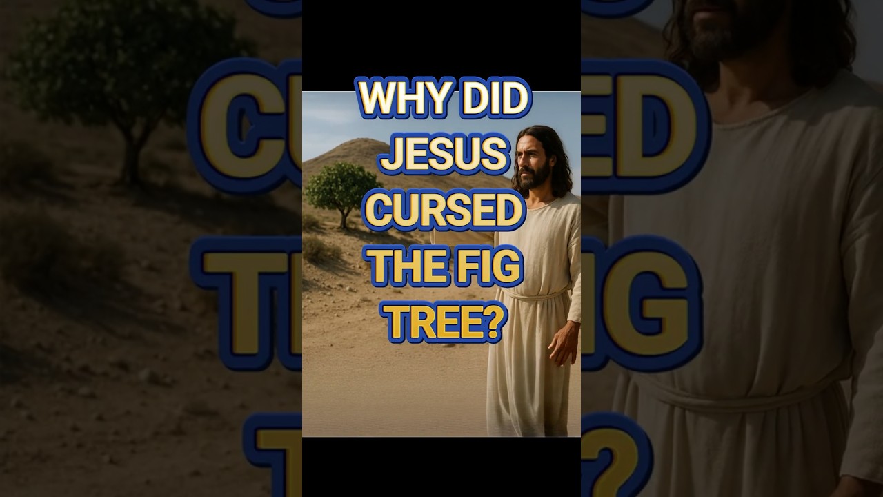 Why Did Jesus Curse the Fig Tree? | A Powerful Hidden Message Explained