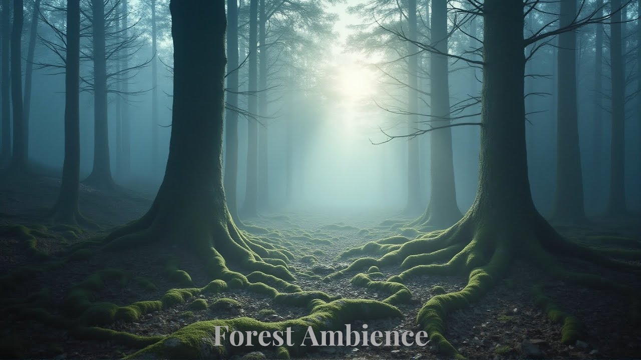 Forest Dawn Soundscape — Gentle Birds, Wind & Stream (2 Hours, No Music)