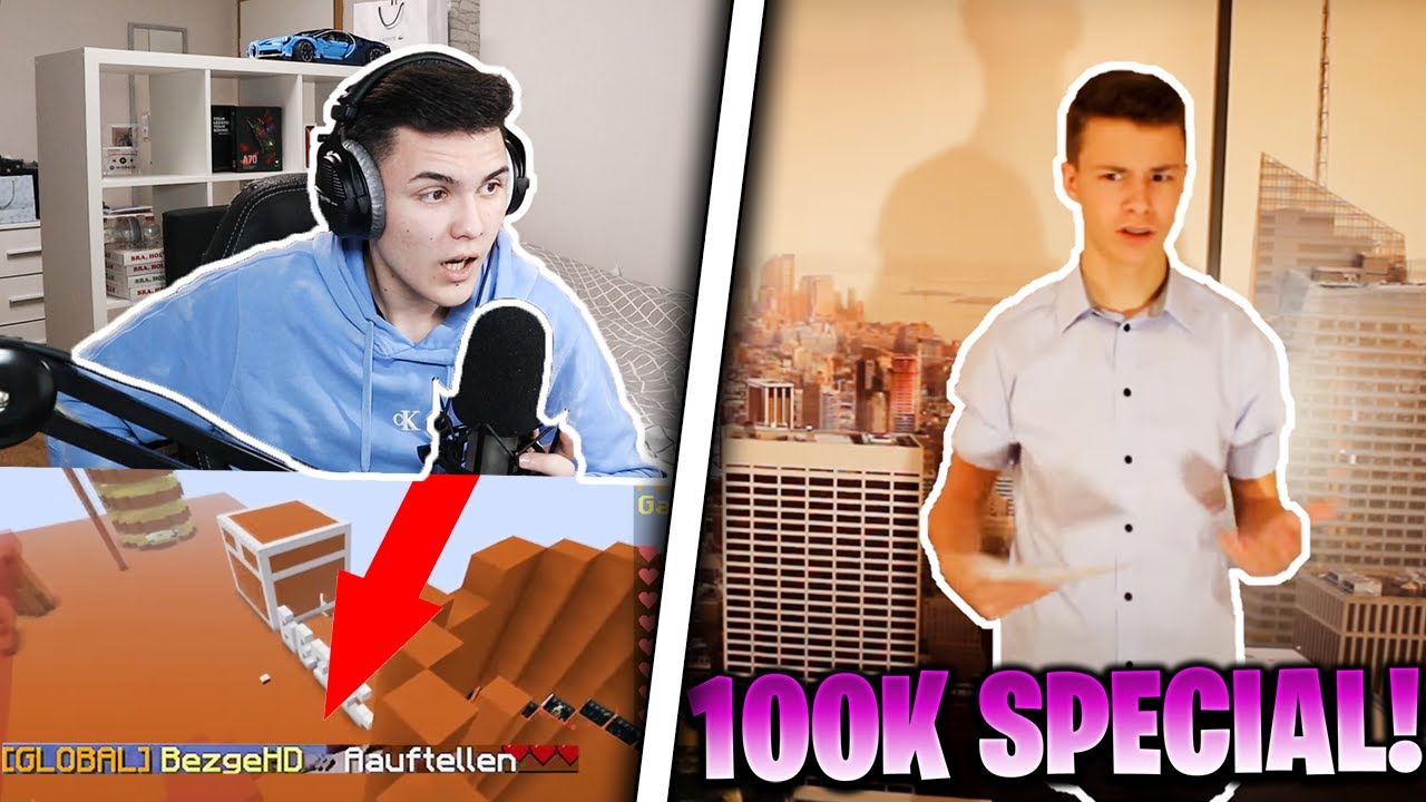 Bezge reagiert auf ByQuadrix 100K Special 😋😂